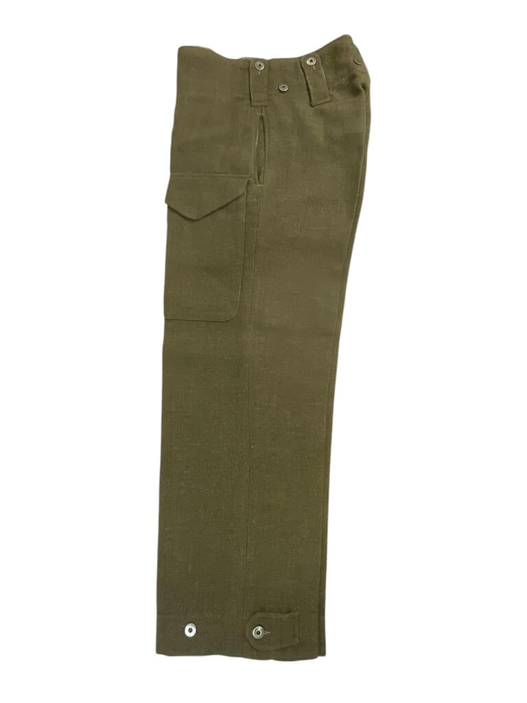 Canadian Army Korean War Battle Dress Pants Trousers Size 2 Dated 1953 Canadian Army Korean War Battle Dress Pants Trousers Size 2 Dated 1953