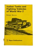 WW2 Italian Tanks and Fighting Vehicles of World War 2 Used Softcover Reference Book