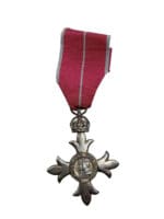 WW1 British Member of the British Empire MBE Full Size Medal