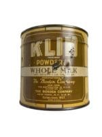 WW2 Canadian British POW Kilm Powered Whole Milk The Borden Company Tin with Contents