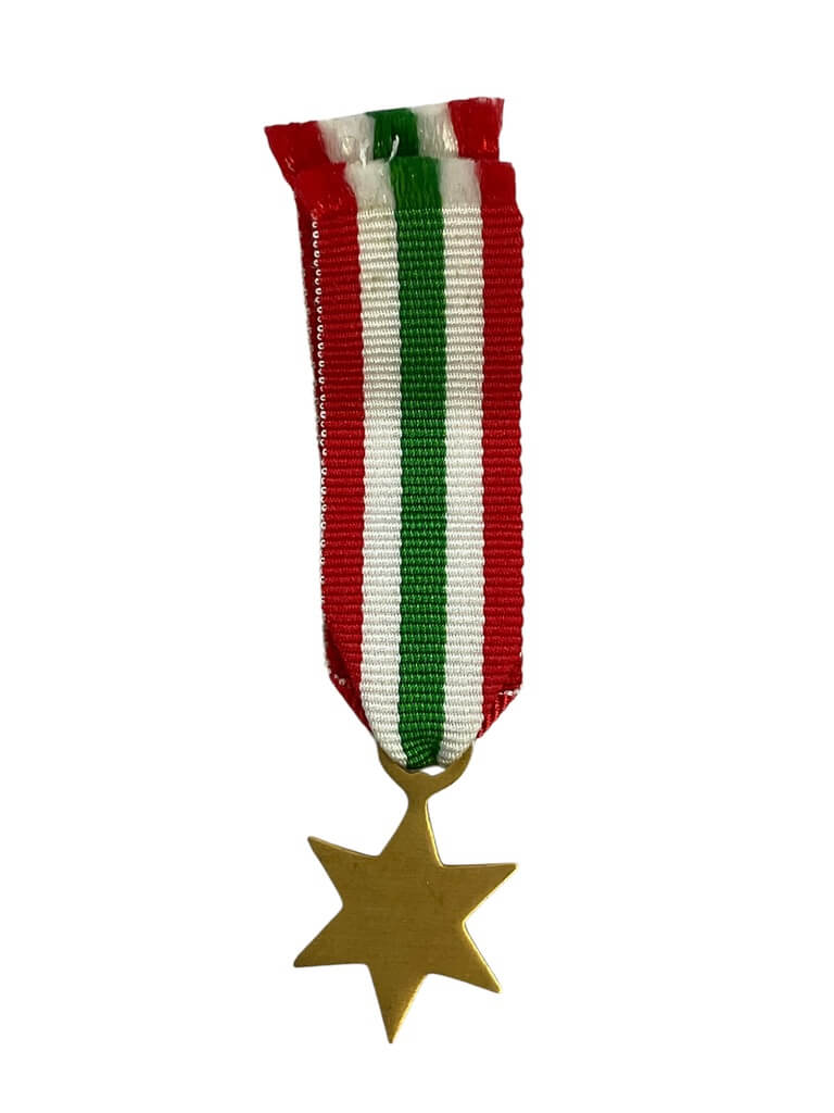 WW2 Canadian British The Italy Miniature Medal Campaign Star WW2 Canadian British The Italy Miniature Medal Campaign Star