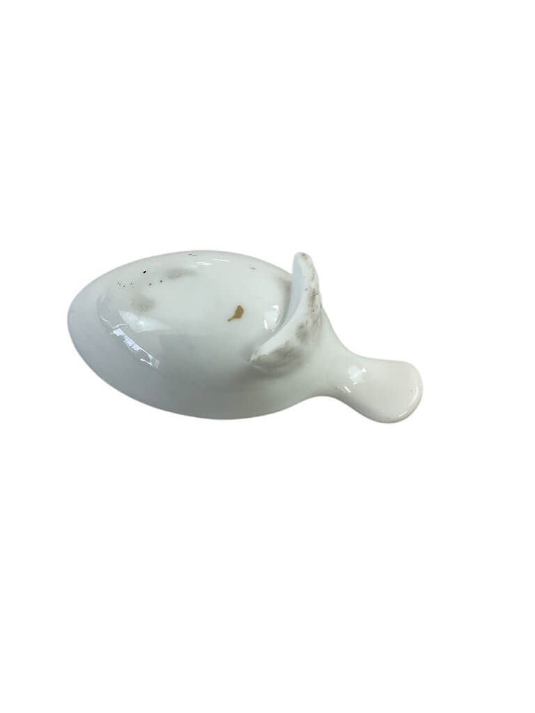 S. Maw and Son and Thompson London Porcelain Graduated Medicine Spoon S. Maw and Son and Thompson London Porcelain Graduated Medicine Spoon