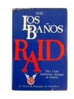 WW2 US 11th Airborne Los Banos Raid Used Hardcover Reference Book