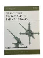 WW2 German 88 mm FlaK 18/36/37/41 and PaK 43 Osprey New Vanguard No 46 New Softcover Reference Book