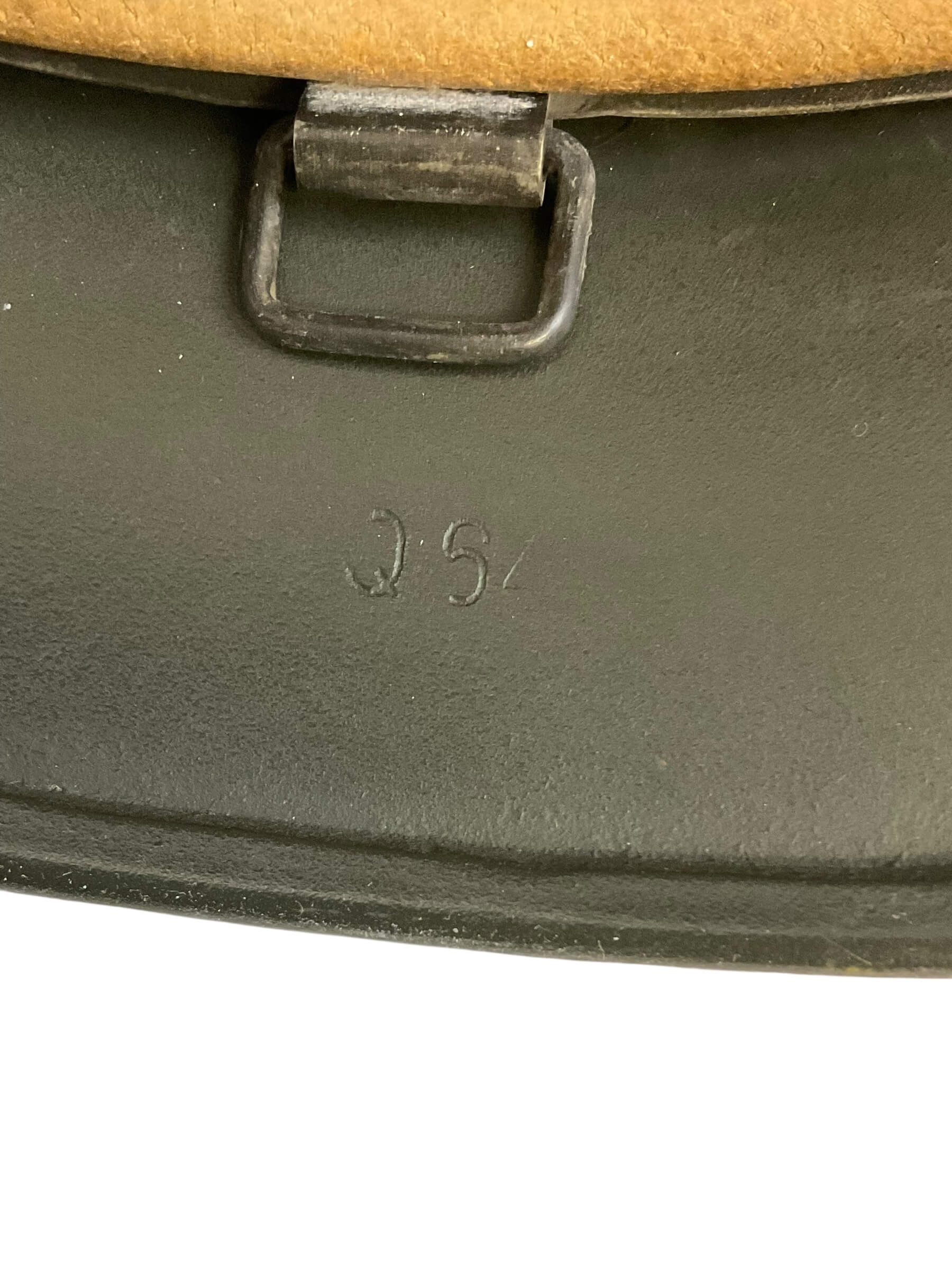 WW2 German M40 Combat Police Helmet With Double Decal Q64 Lot DN212 WW2 German M40 Combat Police Helmet With Double Decal Q64 Lot DN212