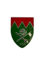 West German Army Panzergrenadier Battalion 351 Pocket FOB Badge