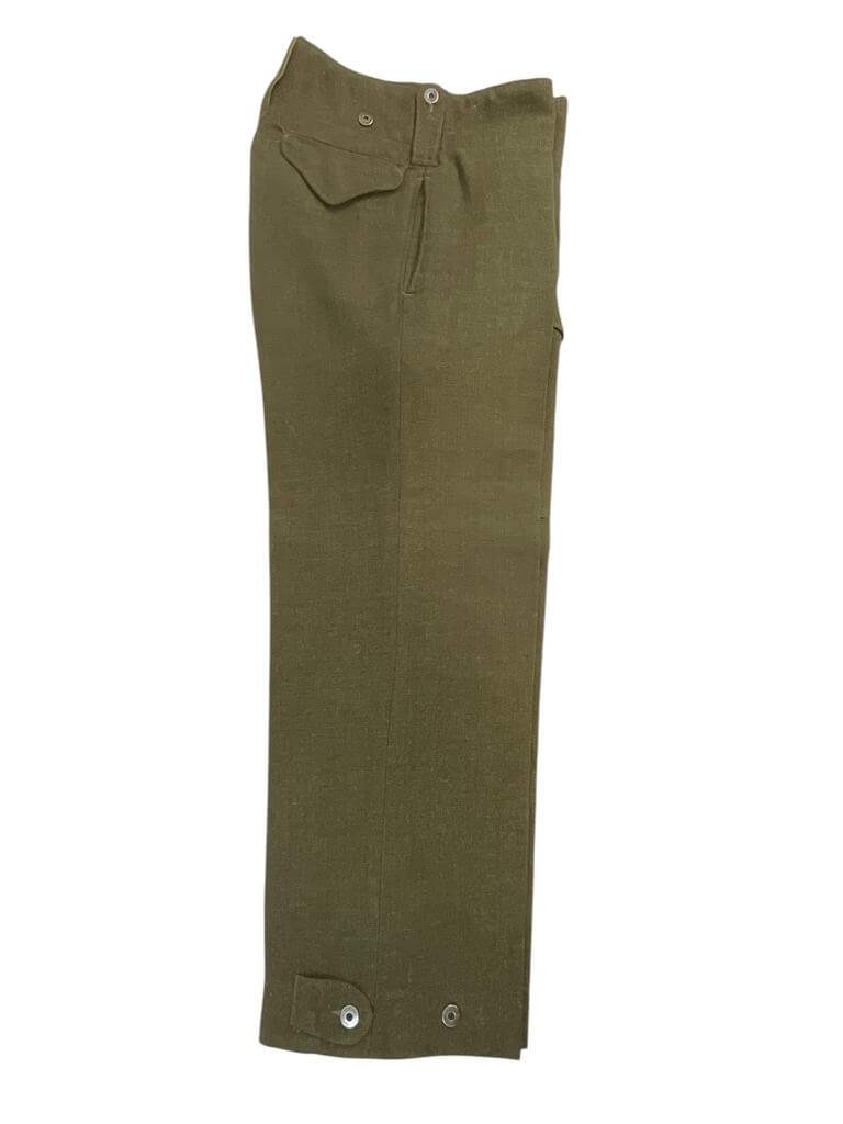 Canadian Army Korean War Battle Dress Pants Trousers Size 2 Dated 1953 Canadian Army Korean War Battle Dress Pants Trousers Size 2 Dated 1953
