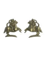 WW1 British Fife and Forfar Yeomanry Collars Insignia Pair