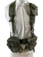 US Web Equipment with M7 Bayonet and M8 Scabbard