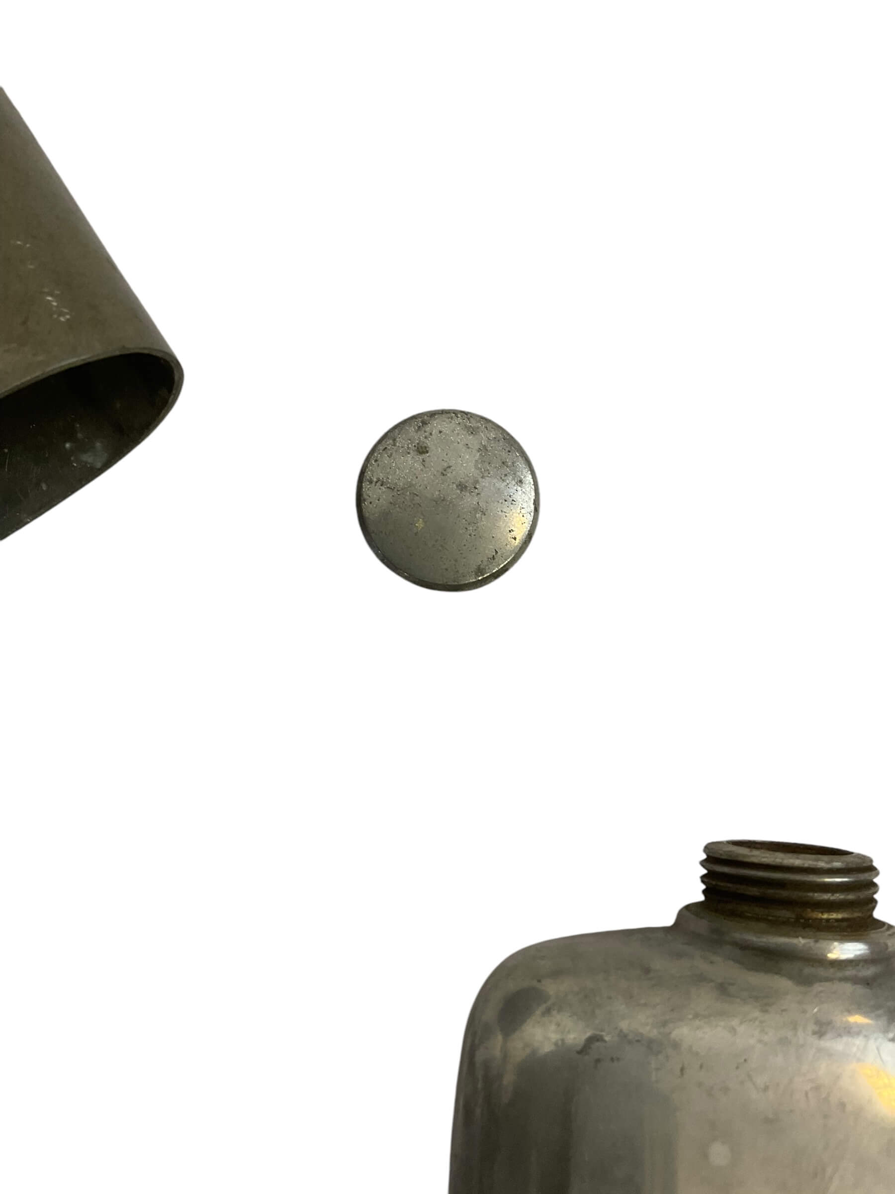 WW1 British Medical Corps Ammonia Spirits Flask EMPTY WW1 British Medical Corps Ammonia Spirits Flask EMPTY