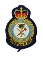 Canadian Forces RCAF 417 Squadron Heraldic Colour Crest Patch Vintage