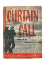 WW2 Canadian Curtain Call Major G.K. Bell Used Hardcover Reference Book