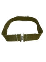 British Army Web Belt with Aluminum Fittings British Army Web Belt with Aluminum Fittings