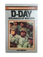 WW2 US British German D-Day Spearhead of Invasion Used Softcover Reference Book