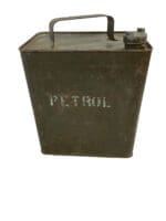 WW2 Canadian Army Petrol Can 1943 Dated C Broad Arrowed EMPTY