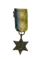WW2 Canadian British The Atlantic Miniature Medal Campaign Star
