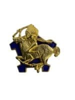 US Army 9th Cavalry Regiment DUI Distinctive Uniform Insignia Collar US Army 9th Cavalry Regiment DUI Distinctive Uniform Insignia Collar