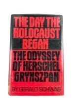 WW2 German The Day the Holocaust Began The Odyssey of Herschel Grynszpan Used Hardcover Reference Book