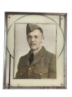 WW2 Canadian Army RCCS Framed Photograph 12 X 10 Inches