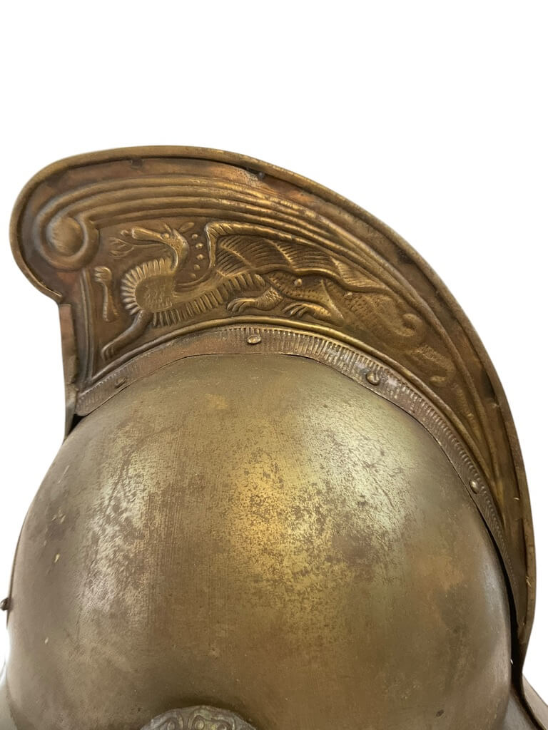 British New South Wales Fire Brigade Helmet REPRODUCTION COPY British New South Wales Fire Brigade Helmet REPRODUCTION COPY