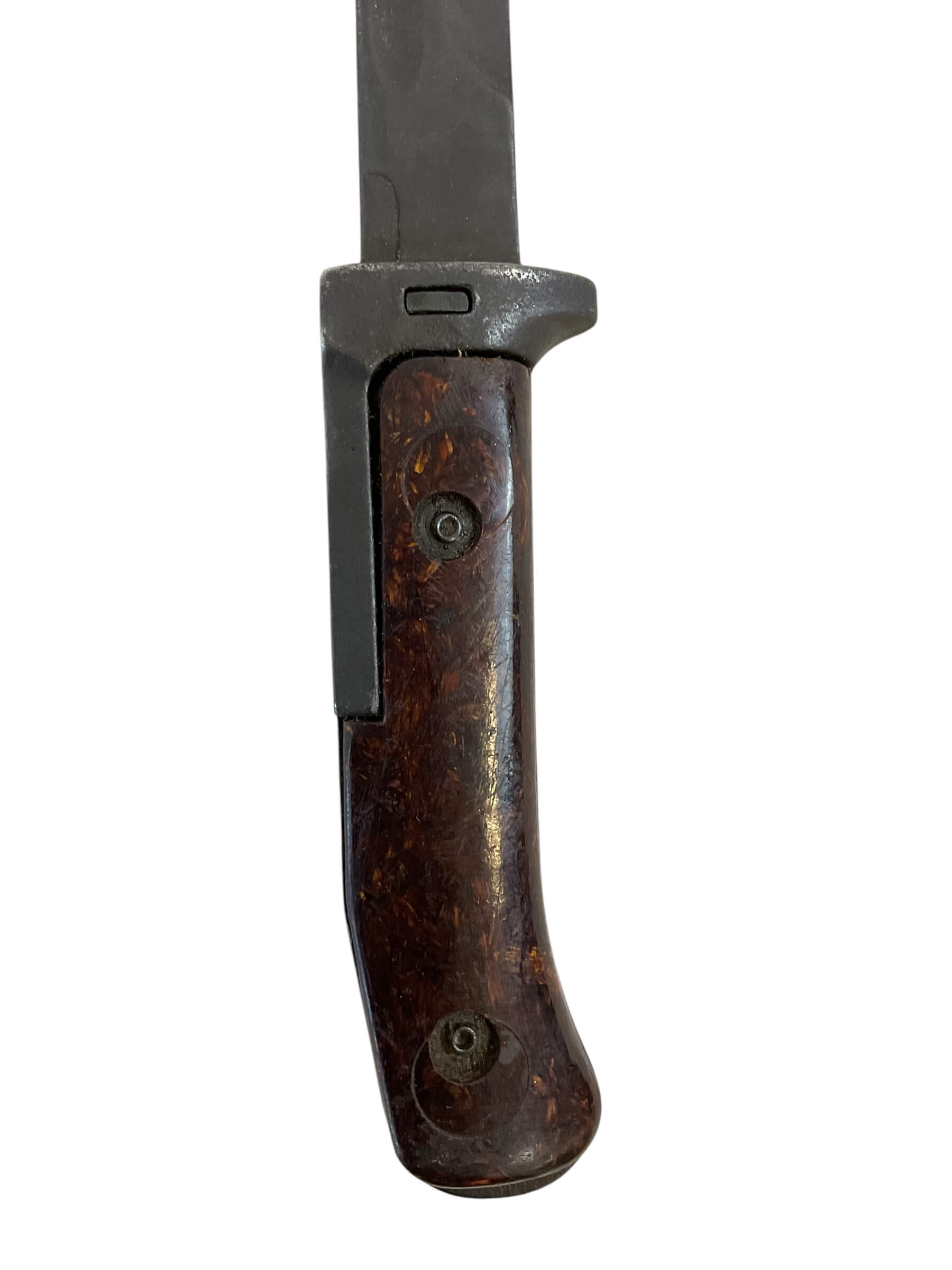 Czech Army VZ-58 Bayonet with Leather Scabbard Dated 1973 Czech Army VZ-58 Bayonet with Leather Scabbard Dated 1973