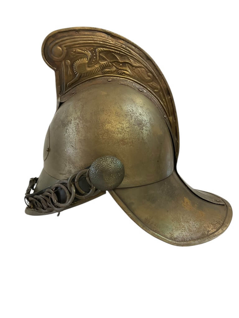 British New South Wales Fire Brigade Helmet REPRODUCTION COPY British New South Wales Fire Brigade Helmet REPRODUCTION COPY