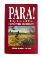 WW2 British Airborne PARA! Fifty Years of the Parachute Regiment Used Hardcover Reference Book