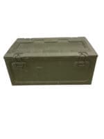 WW2 British Large Ammo Box 1943 Dated EMPTY