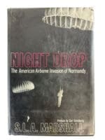 WW2 US Airborne Night Drop The American Airborne Invasion of Normandy Used Hardcover Reference Book