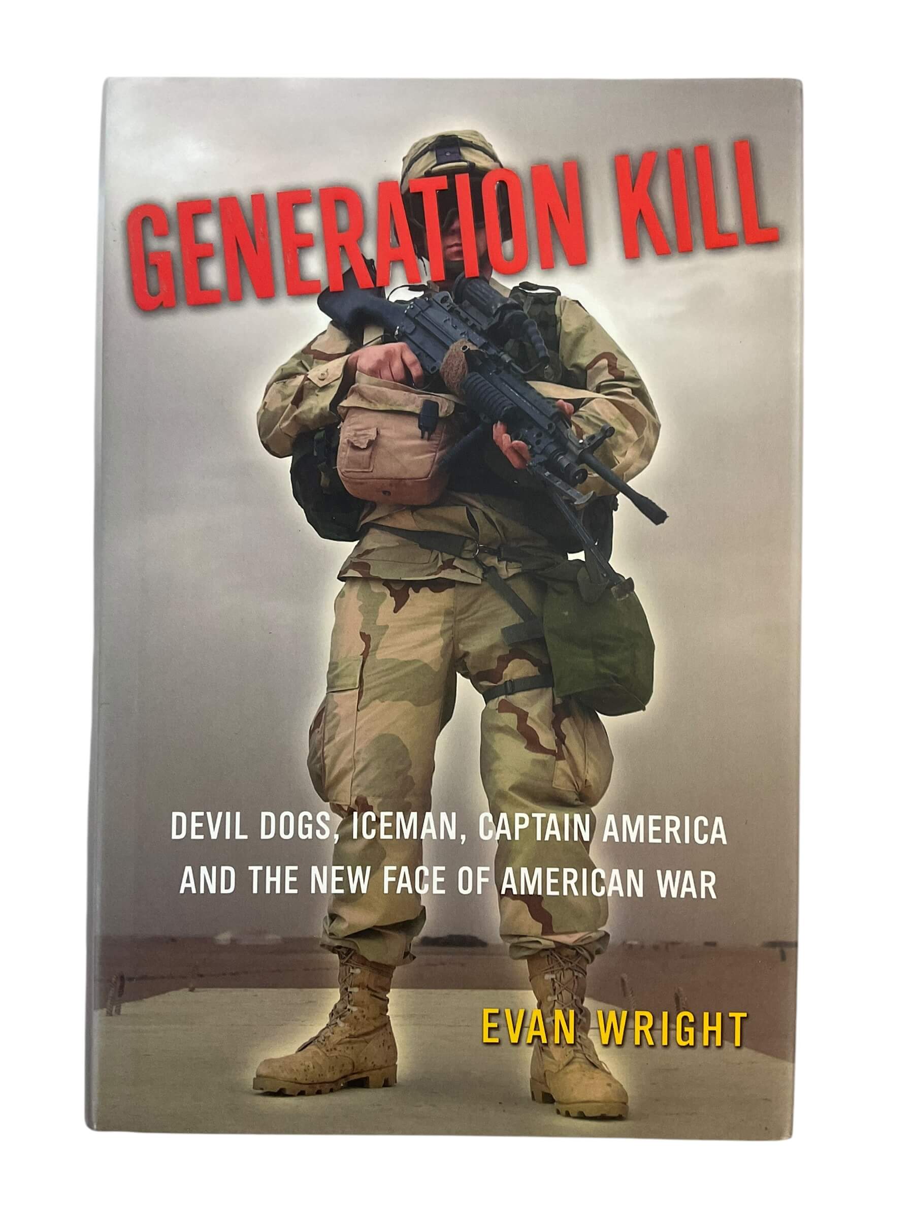 US Gulf War USMC Generation Kill Devil Dogs Iceman Captain America New Face of War Used Hardcover Reference Book US Gulf War USMC Generation Kill Devil Dogs Iceman Captain America New Face of War Used Hardcover Reference Book