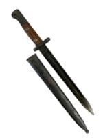 WW2 Yugoslavian Army M1924 Mauser Bayonet Matching Scabbard