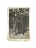 WW2 Poland Polish Officers Photograph 3.5 X 2.5 Inches