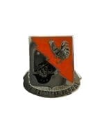 US Army DUI Distinctive Uniform Insignia 132 Signals Badge Pin