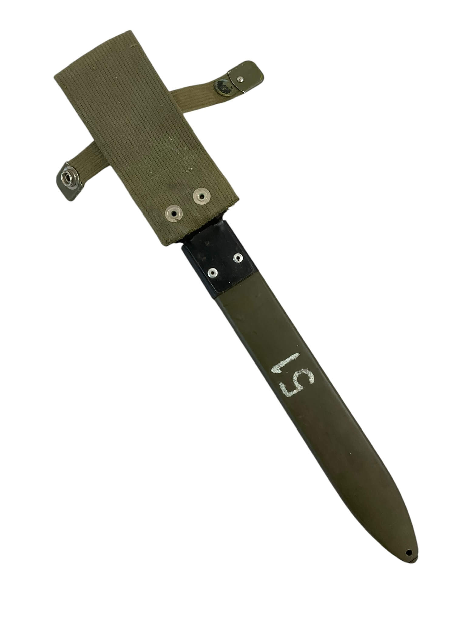 Spanish CETME FR8 Mauser Bayonet With Scabbard Spanish CETME FR8 Mauser Bayonet With Scabbard