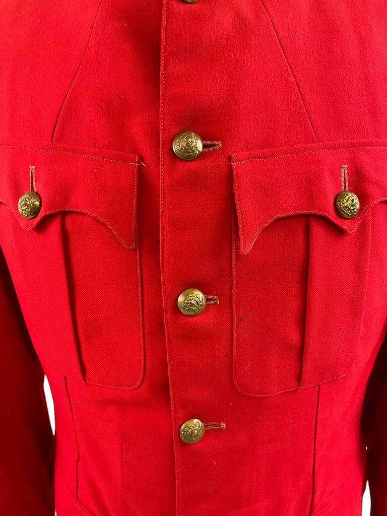 WW2 Royal Canadian Mounted Police RCMP Scarlet Uniform Jacket WW2 Royal Canadian Mounted Police RCMP Scarlet Uniform Jacket
