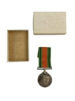 WW2 Canadian The Defence Medal Full Size In Box