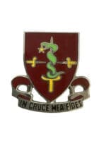 US Army 30th Medical Brigade DUI Distinctive Uniform Insignia Collar US Army 30th Medical Brigade DUI Distinctive Uniform Insignia Collar