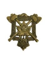 WW1 Canadian CEF 224 Battalion Cap Badge
