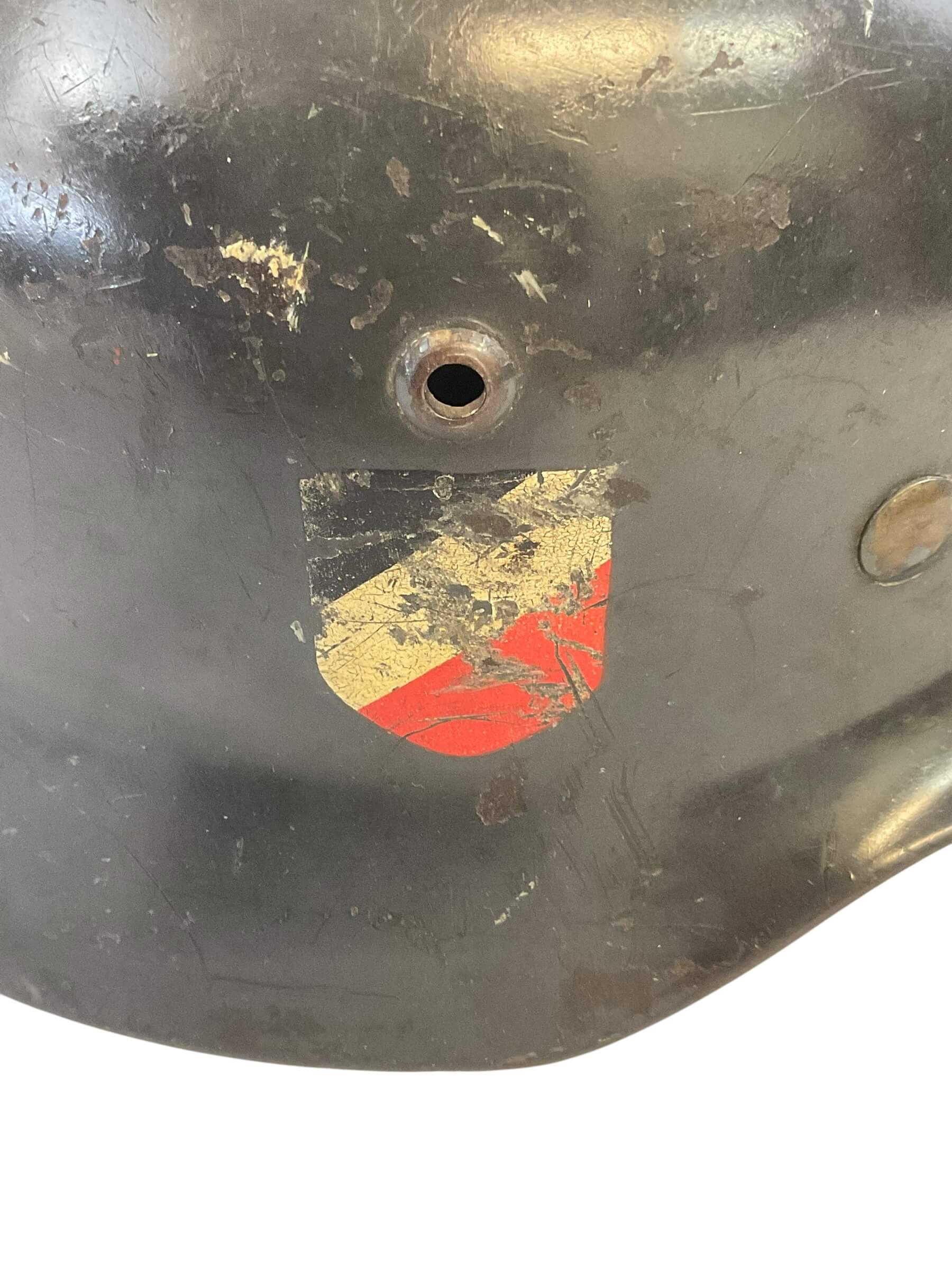 WW2 German Luftwaffe M35 Double Decal Q64 Lot #4678 WW2 German Luftwaffe M35 Double Decal Q64 Lot #4678