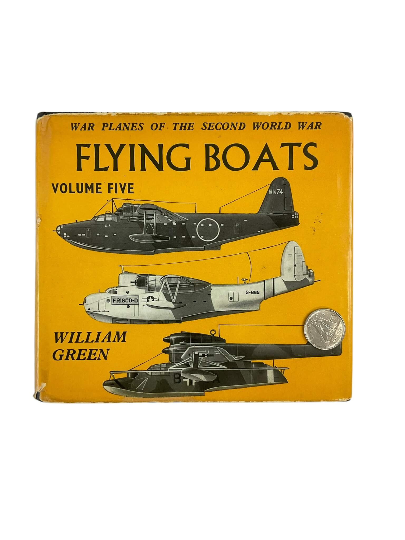 WW2 US German British War Planes of the Second World War Flying Boats Vol 5 Used Hardcover Reference Book WW2 US German British War Planes of the Second World War Flying Boats Vol 5 Used Hardcover Reference Book