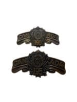 WW1 Canadian CEF 195th Battalion Shoulder Titles Insignia Pair