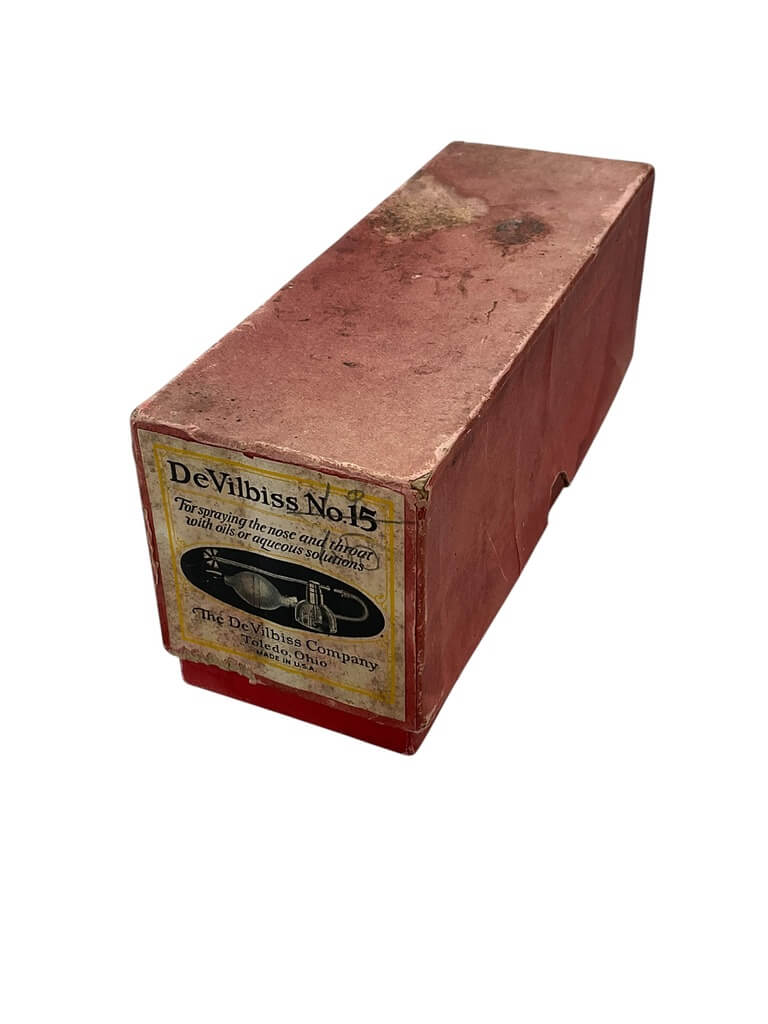 US DeVilbiss No 15 Atomizer in Original Box US DeVilbiss No 15 Atomizer in Original Box