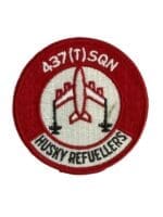 Canadian Forces RCAF 437 Squadron Husky Refuellers Patch Vintage