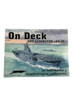 WW2 US USN USS Lexington (CV-16) Squadron Signal On Deck No 2 Used Softcover Reference Book
