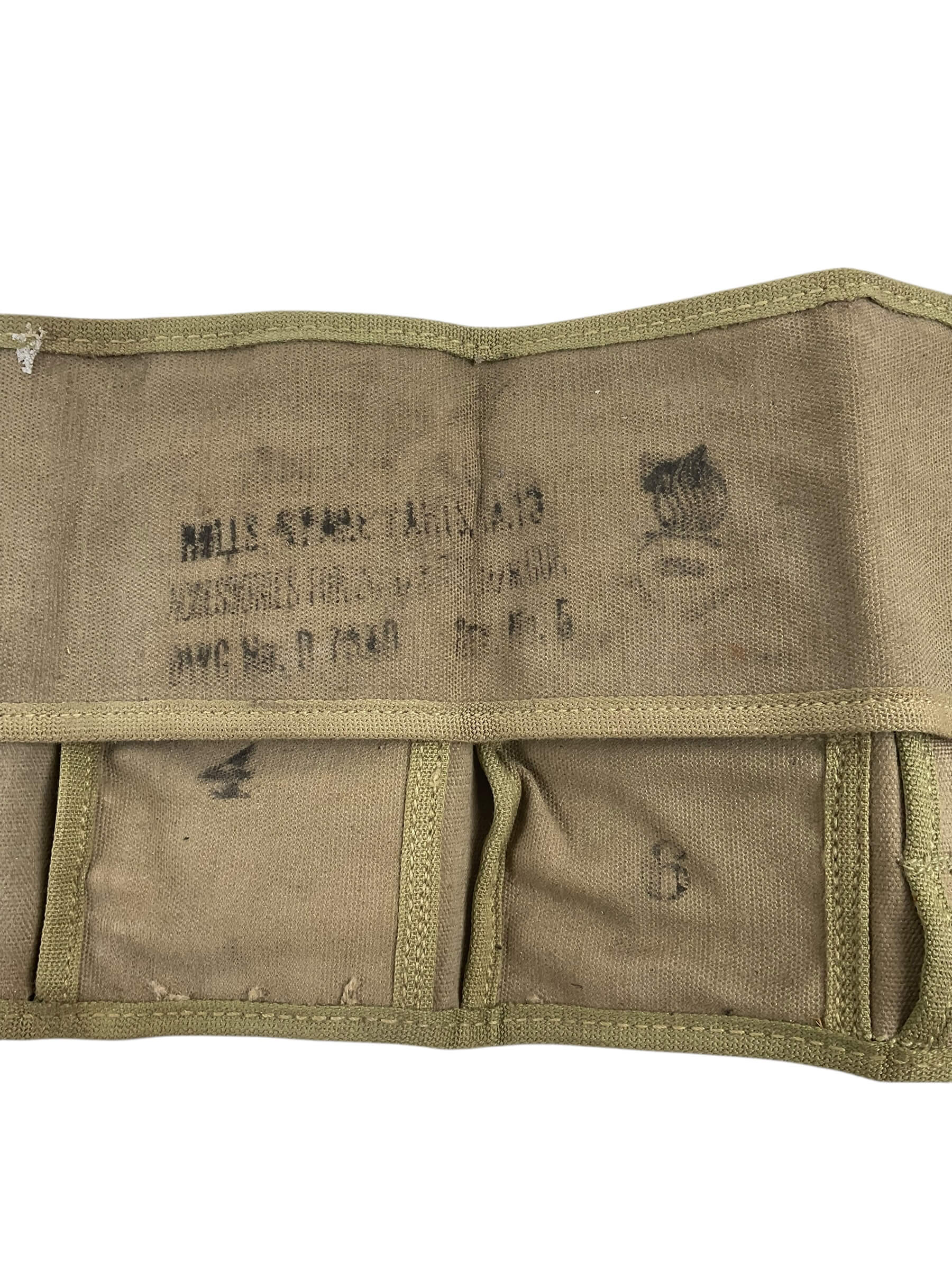 WW2 US Army M13 Parts Roll For Browning .30Cal Dated 1943 WW2 US Army M13 Parts Roll For Browning .30Cal Dated 1943