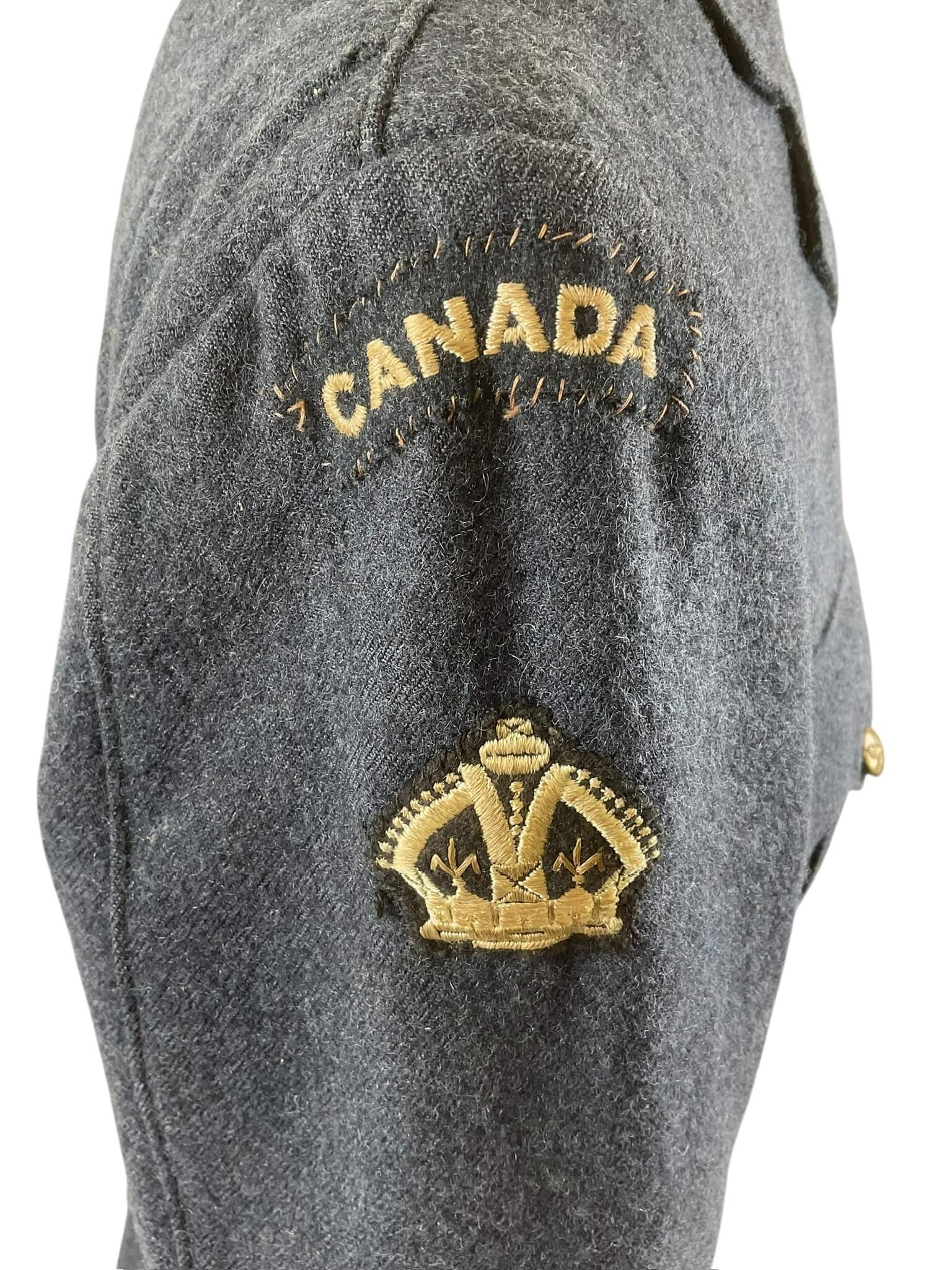 WW2 Canadian RCAF Flight Sergeant's 4 Pocket Jacket Size 16 WW2 Canadian RCAF Flight Sergeant's 4 Pocket Jacket Size 16