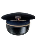 French National Police Peak Cap Hat With Badge Size 56 French National Police Peak Cap Hat With Badge Size 56