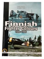 WW2 Finnish Fighter Colours 1939 to 1945 Vol 1 New Hardcover Reference Book