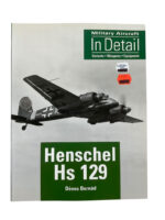 WW2 German Luftwaffe Henschel Hs 129 Military Aircraft In Detail New Softcover Reference Book