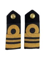 WW2 British Royal Navy Lieutenant Commander Shoulder Boards Insignia Pair